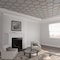 Ekena Millwork 40 12W x 23 38H x 38T Small Westmore Decorative Fretwork Wood Ceiling Panels, Wood Paint Grade CELW41X23X0375WSTMF - alternate 1